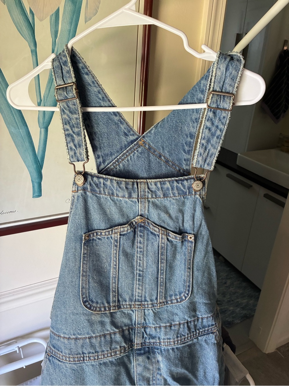 Old Navy Blue Denim Overalls